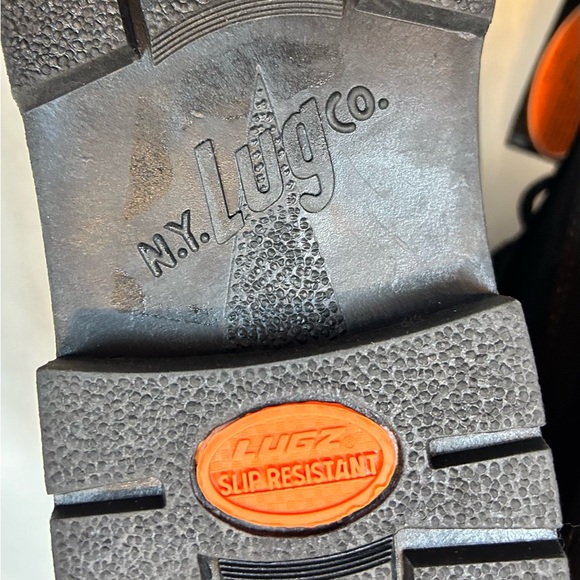 Lugz Mens Mantel Mid Man Made Mid-Calf Black Suede work Boots / Size 11 - Picture 11 of 15